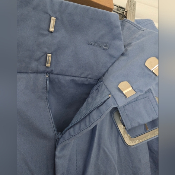 Zara Wide Leg Belted Trousers size L - Picture 7 of 7